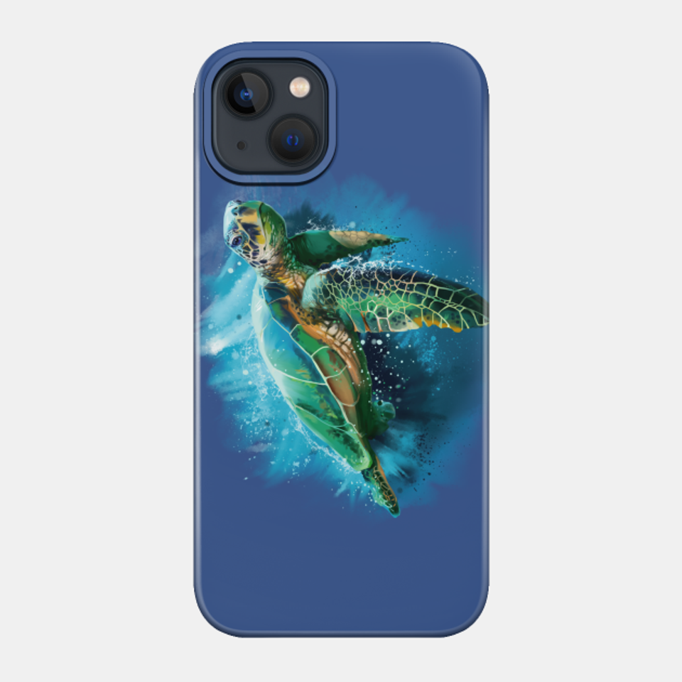 Sea Turtle - Sea Turtle - Phone Case