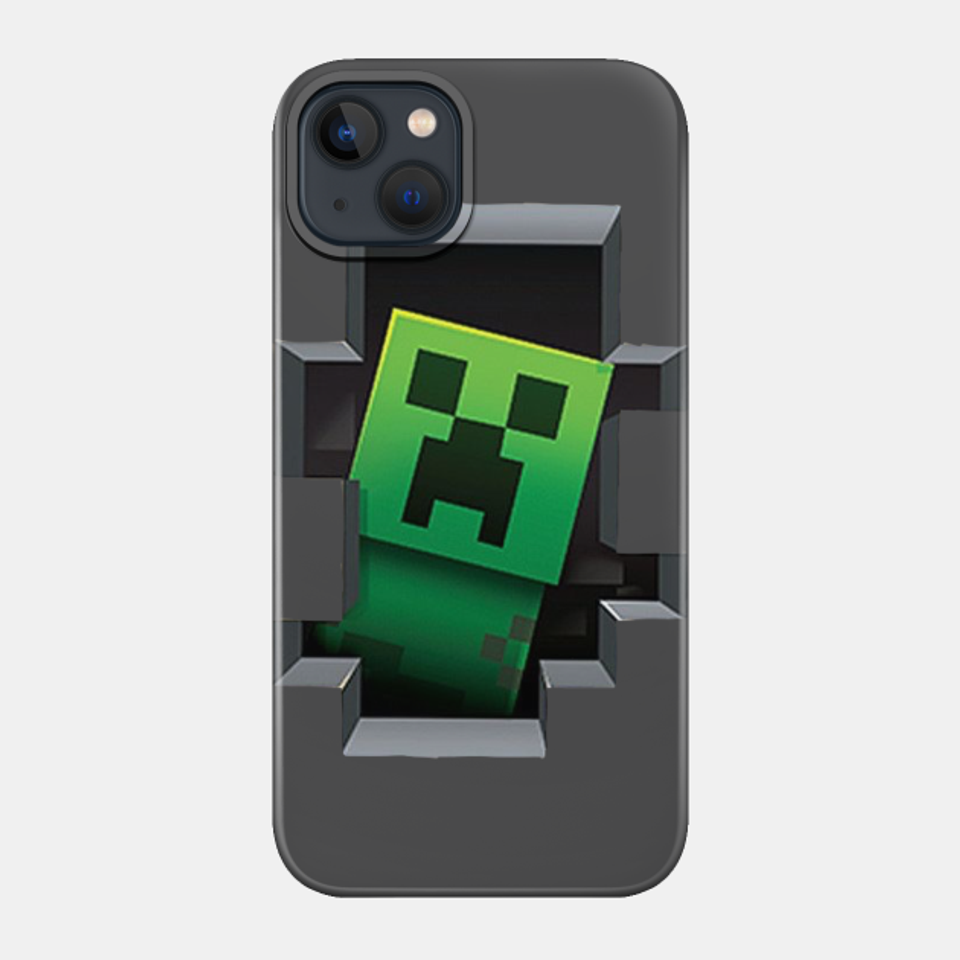 Creeper Explosion - Minecraft - Phone Case