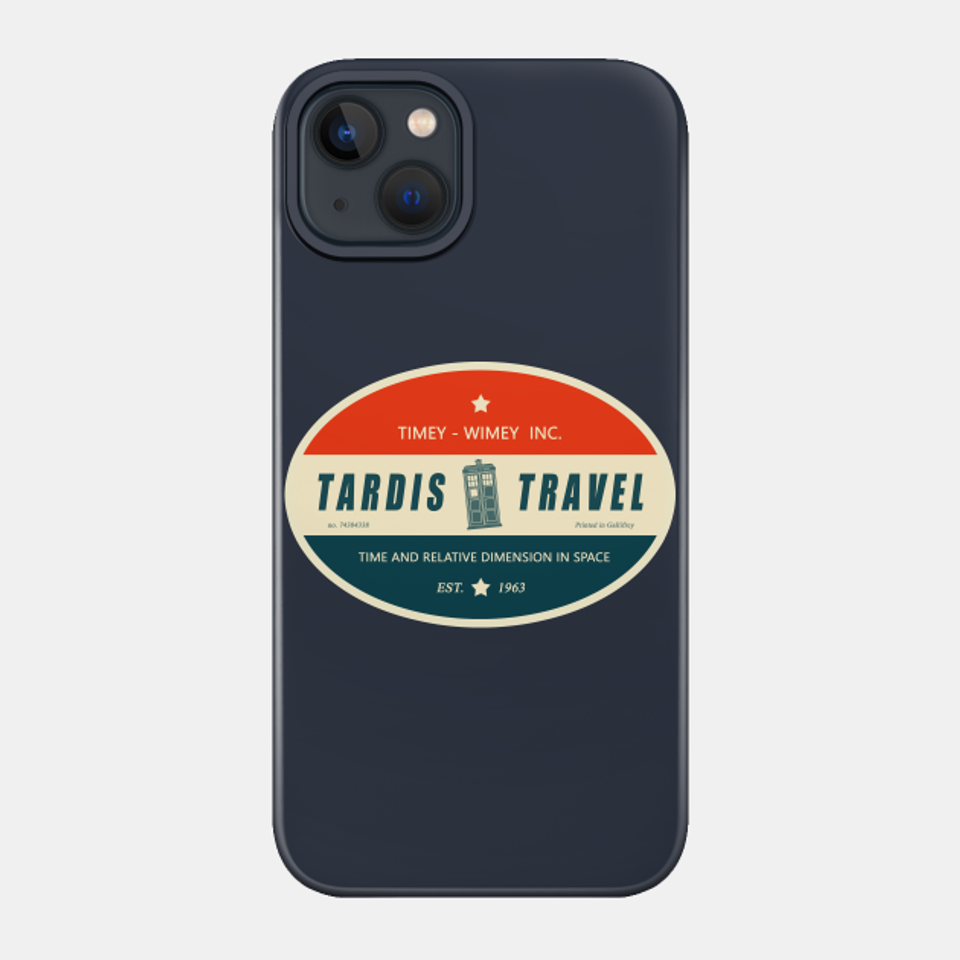 Tardis Travel - Tardis - Phone Case
