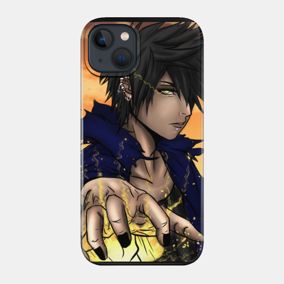 Burning Sunset - Warlock - Phone Case