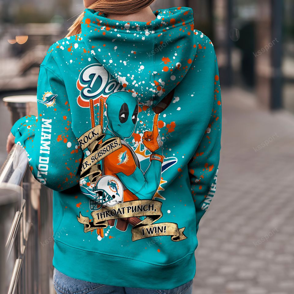 Custom football Miami Dolphins Hoodie Leggings