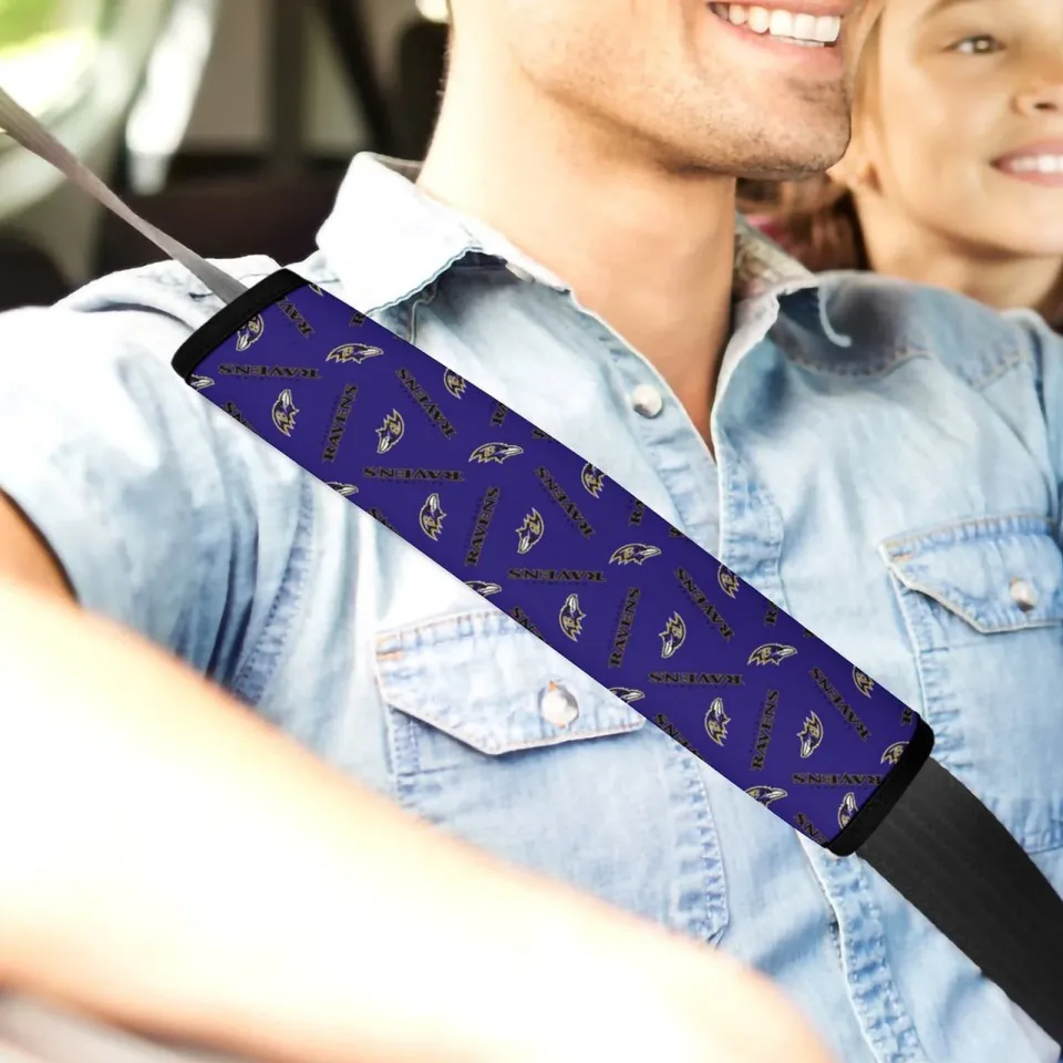 Baltimore Football Team Ravens Car Seat Belt