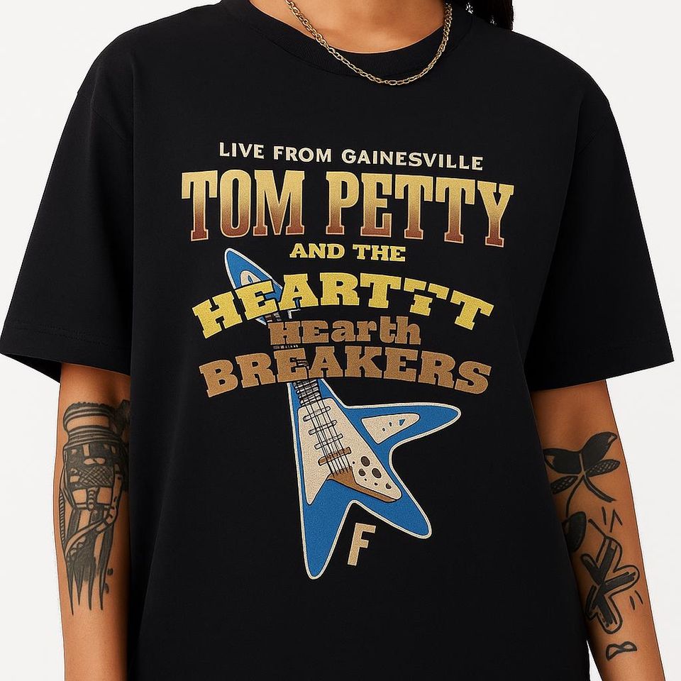 Tom Petty and The Heartbreakers Live From Gainesville Shirt