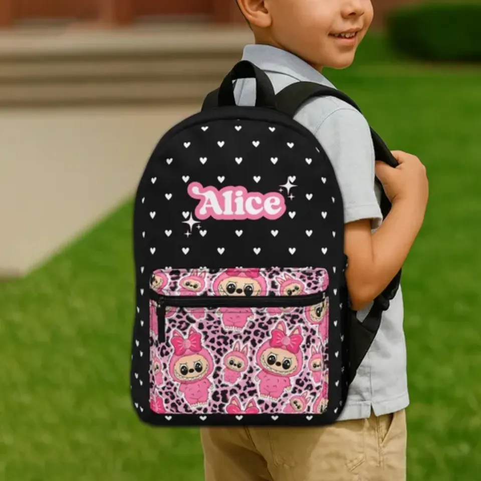 Labubu Backpack, Girl Backpack, Back to School Gift