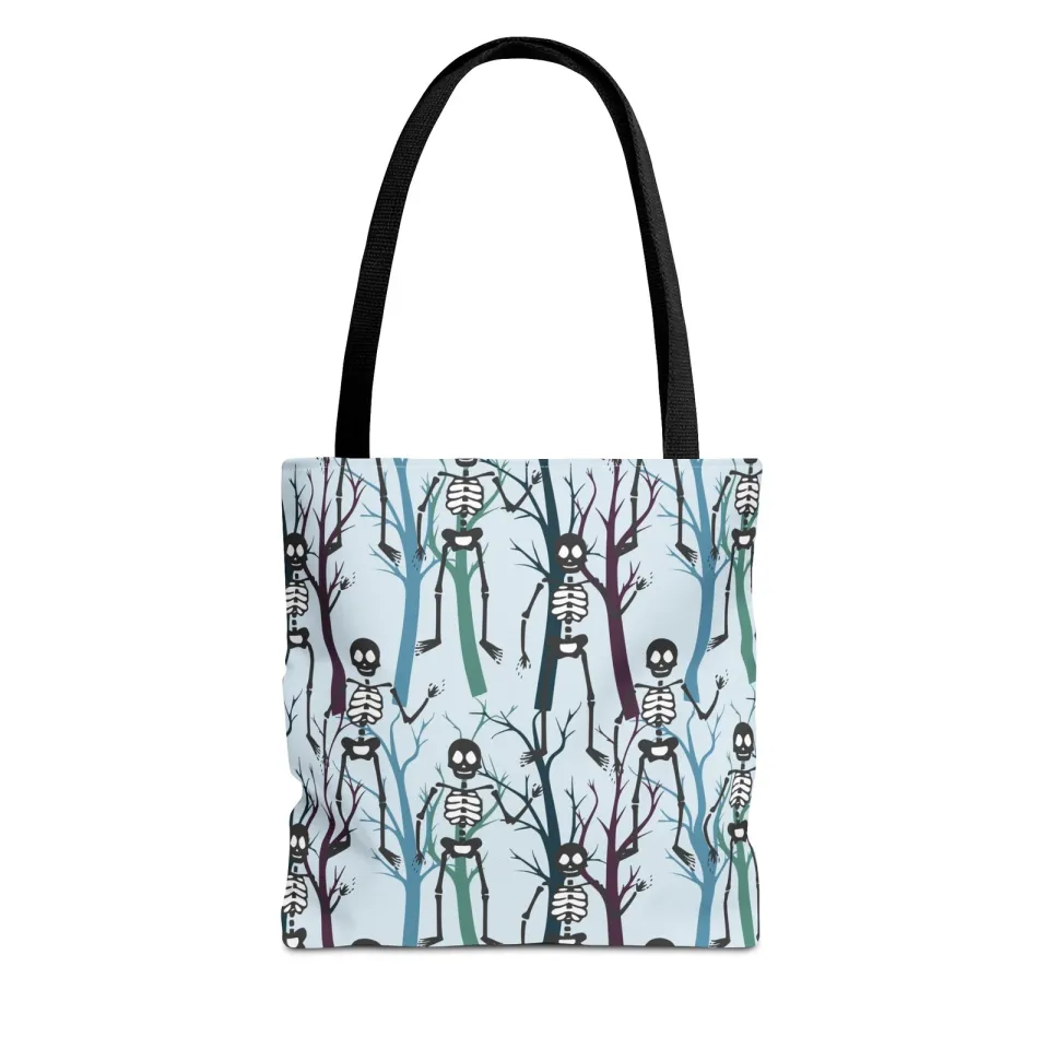 Halloween Skeletons Tote Bag