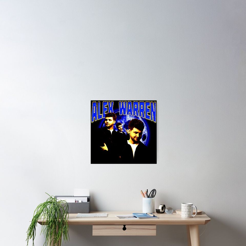 Glow Moon Pop Singer Poster