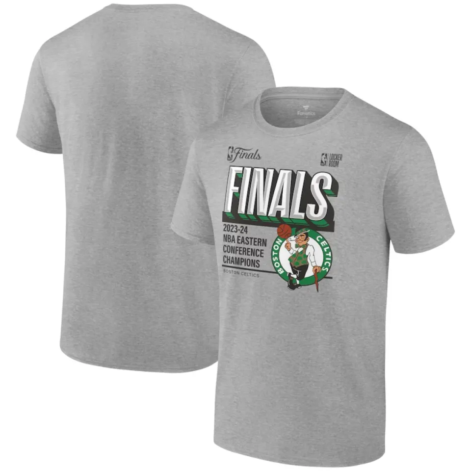 Boston Celtics Men's NBA T-Shirt Grey