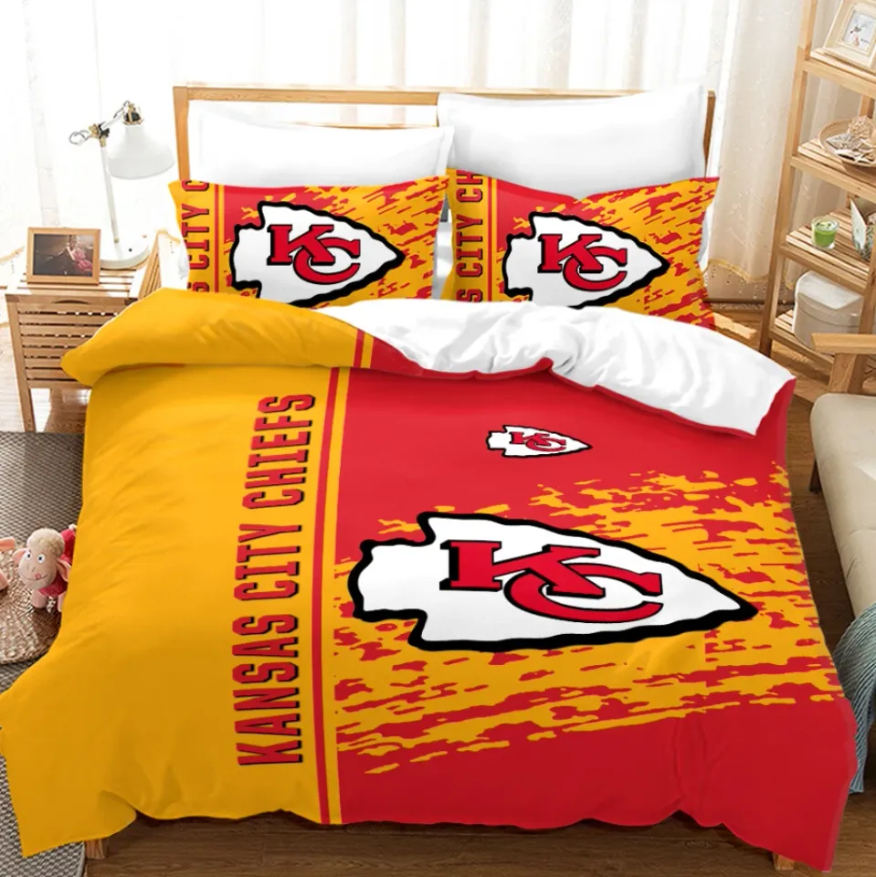 Kansa City Chief Bedding Set Home Decor