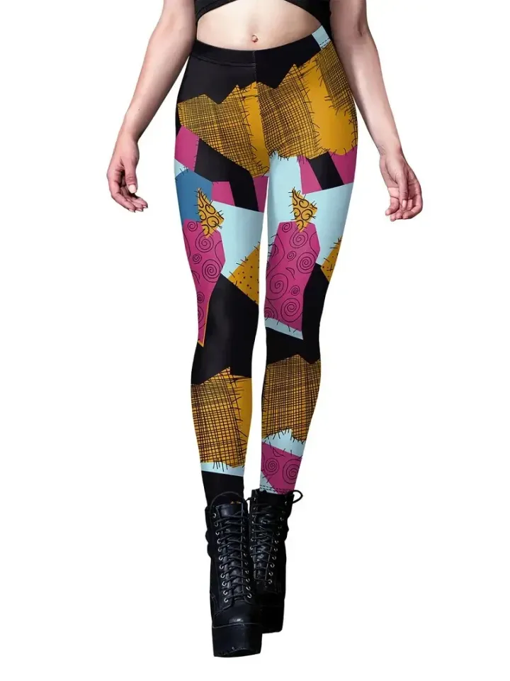 Nightmare Before Christmas Leggings, Gift For Women