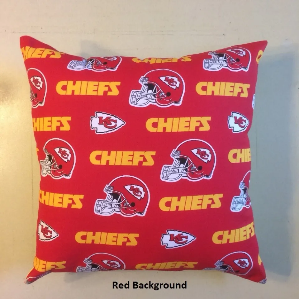 football KANSAS CITY CHIEFS PILLOW