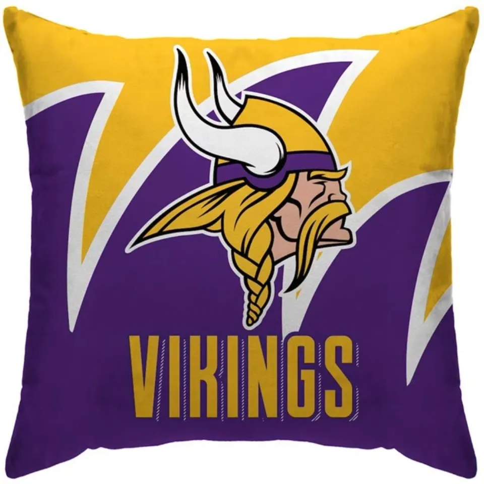 Minnesota Vikings Splash Pillow - football