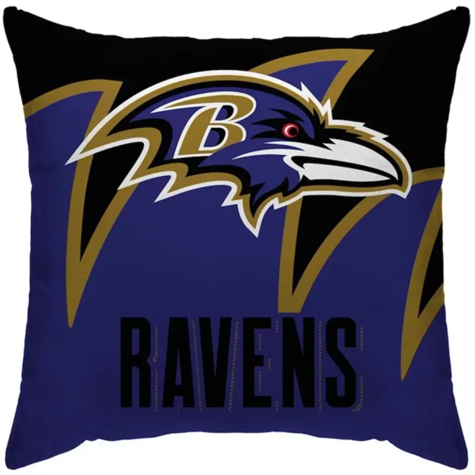 Baltimore Ravens Splash Pillow - football