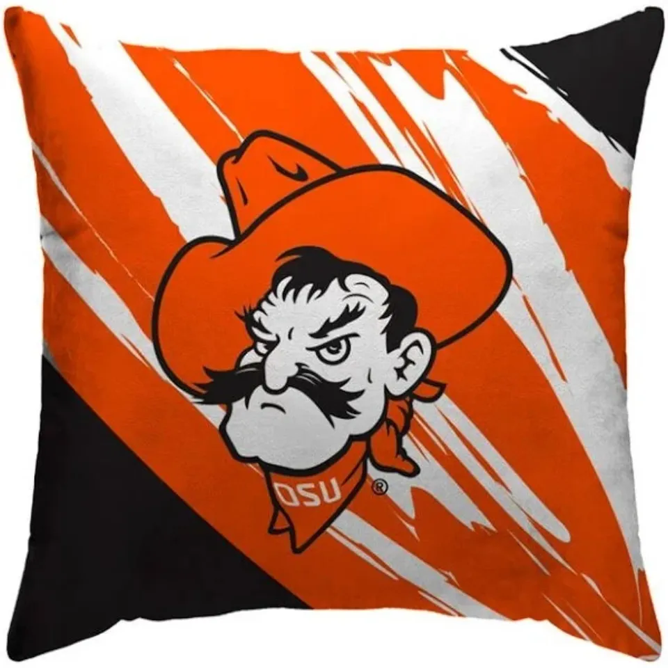 Oklahoma State Cowboys Retro Jazz Pillow
