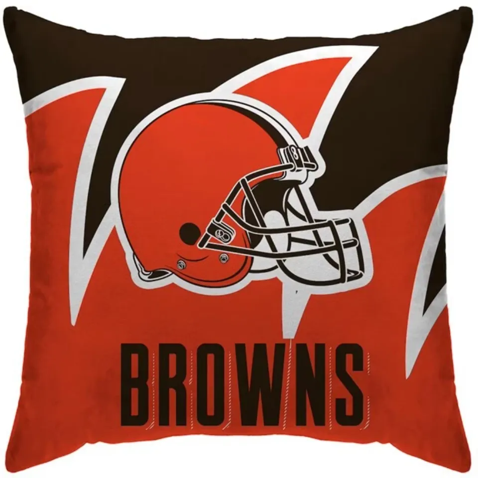 Cleveland Browns Splash Pillow - football