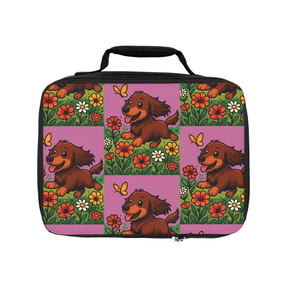 Dachshund Dog Lunch Bag