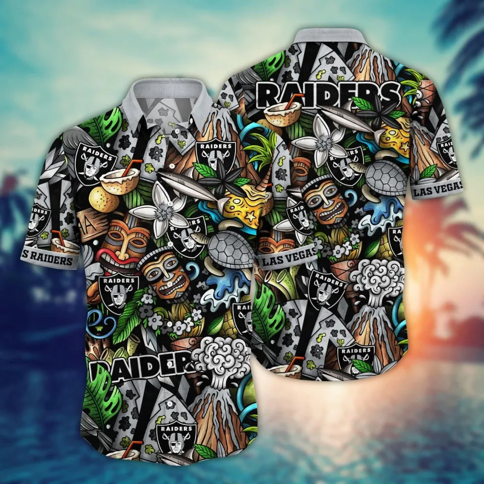 Las Vegas Raiders Hawaiian Shirt
