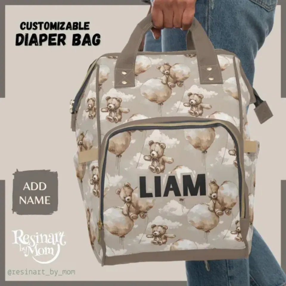 Teddy Bear Diaper Bag