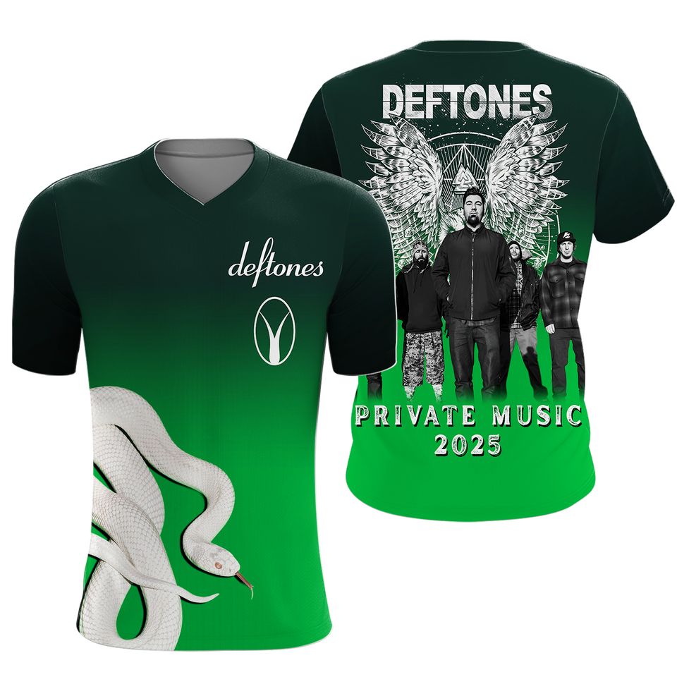 Deftone Private Music 2025 3D T-Shirt