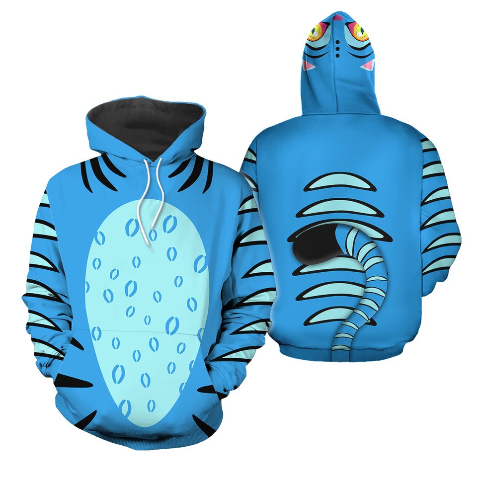 Sussy Demon Hunters Costume Hoodie Jogger, Derpy Tiger and Sussie Bird 3D Hoodie, Kpop Demon Hunters, Saja Boys Fan Gift, Cosplay Gift