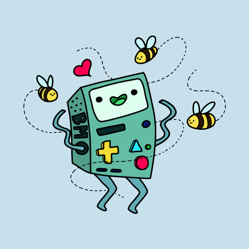 BMO and the Bees - Adventure Time - T-Shirt