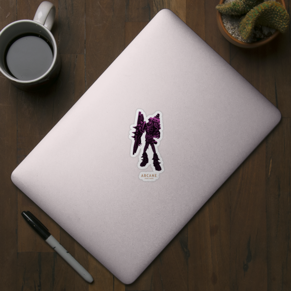 Arcane Singed - Arcane - Sticker