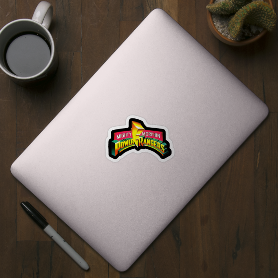 Mighty Morphin - Power Rangers - Sticker