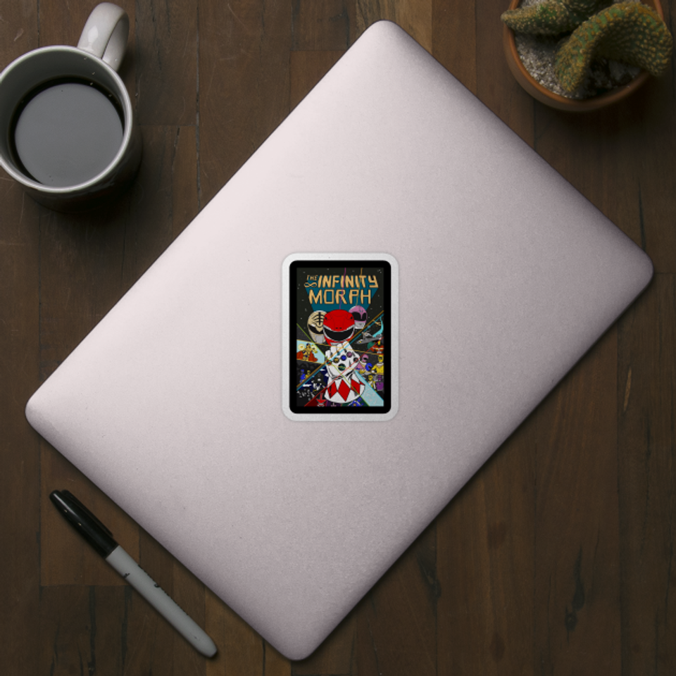The Infinity Morph - Power Rangers - Sticker