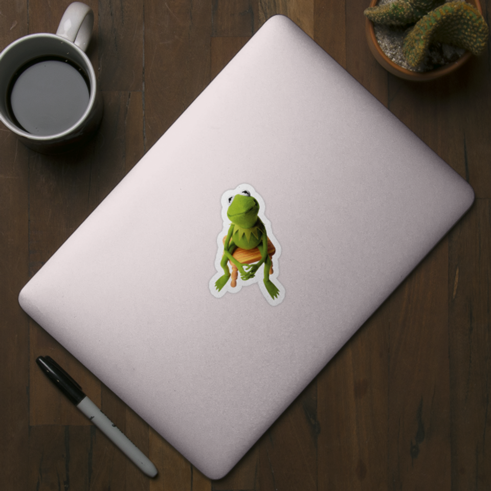 Kermit Disappointment - Kermit - Sticker