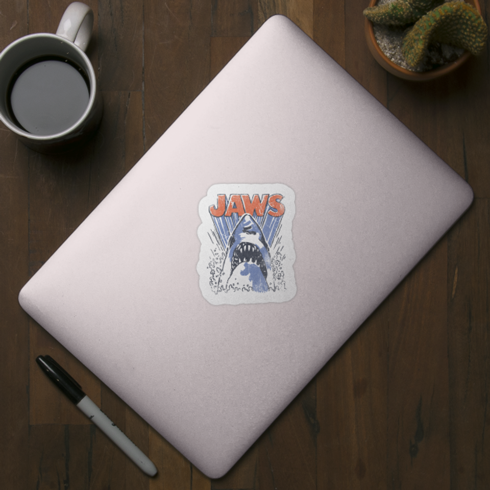 JAWS - Retro Replica - Jaws - Sticker