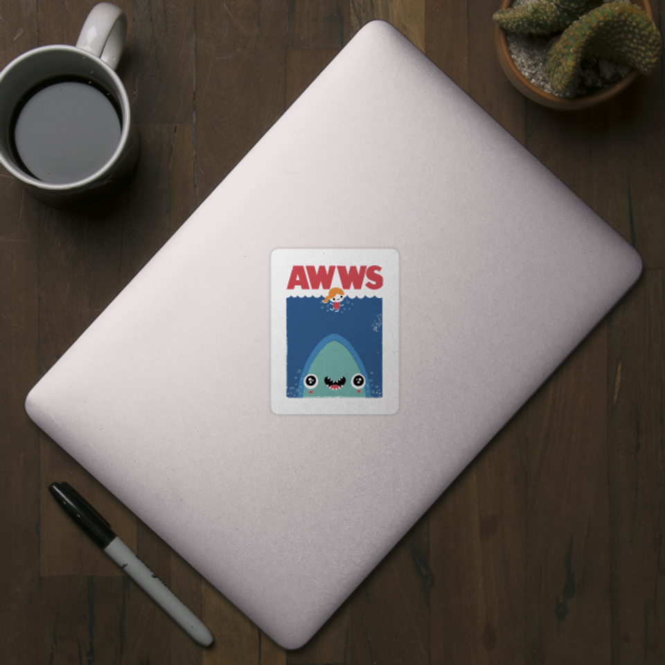 AWWS - Jaws - Sticker