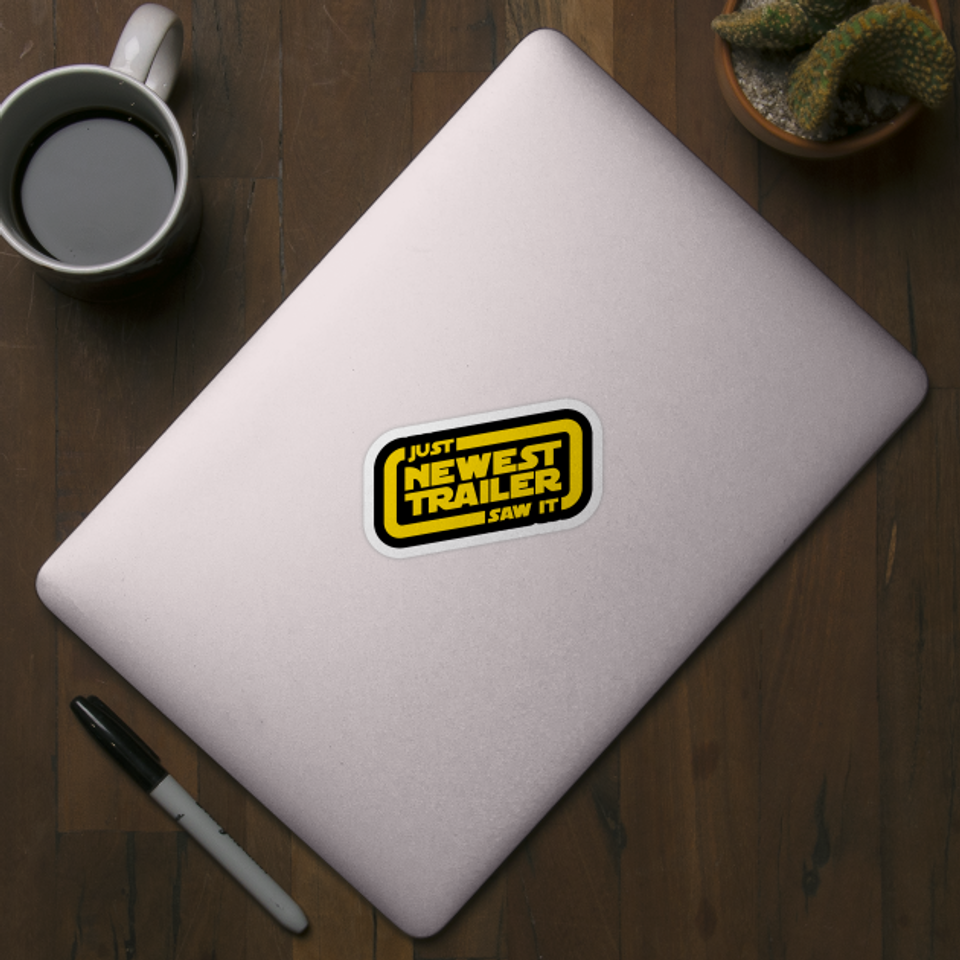 Newest Trailer - Luke Skywalker - Sticker