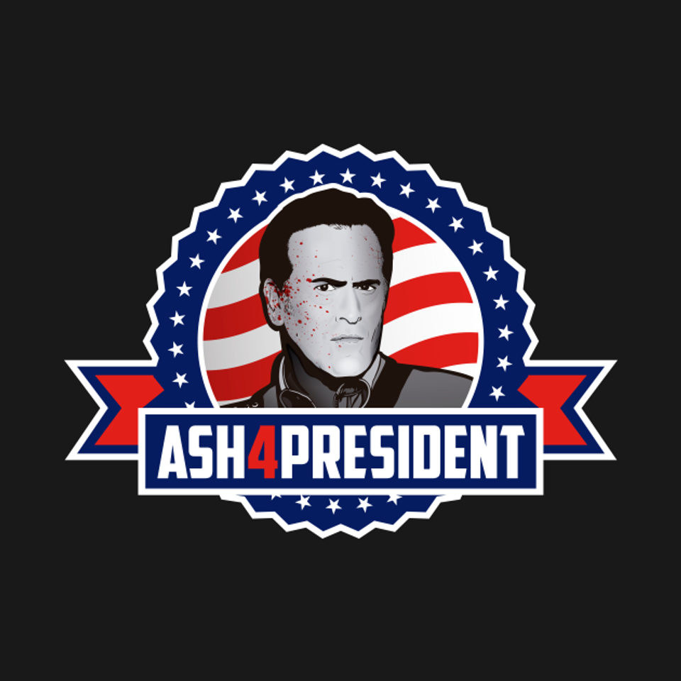 Ash 4 President - Ash Vs Evil Dead - T-Shirt