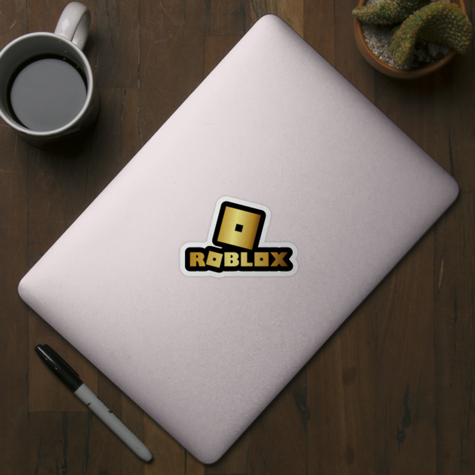 Roblox gold - Roblox - Sticker