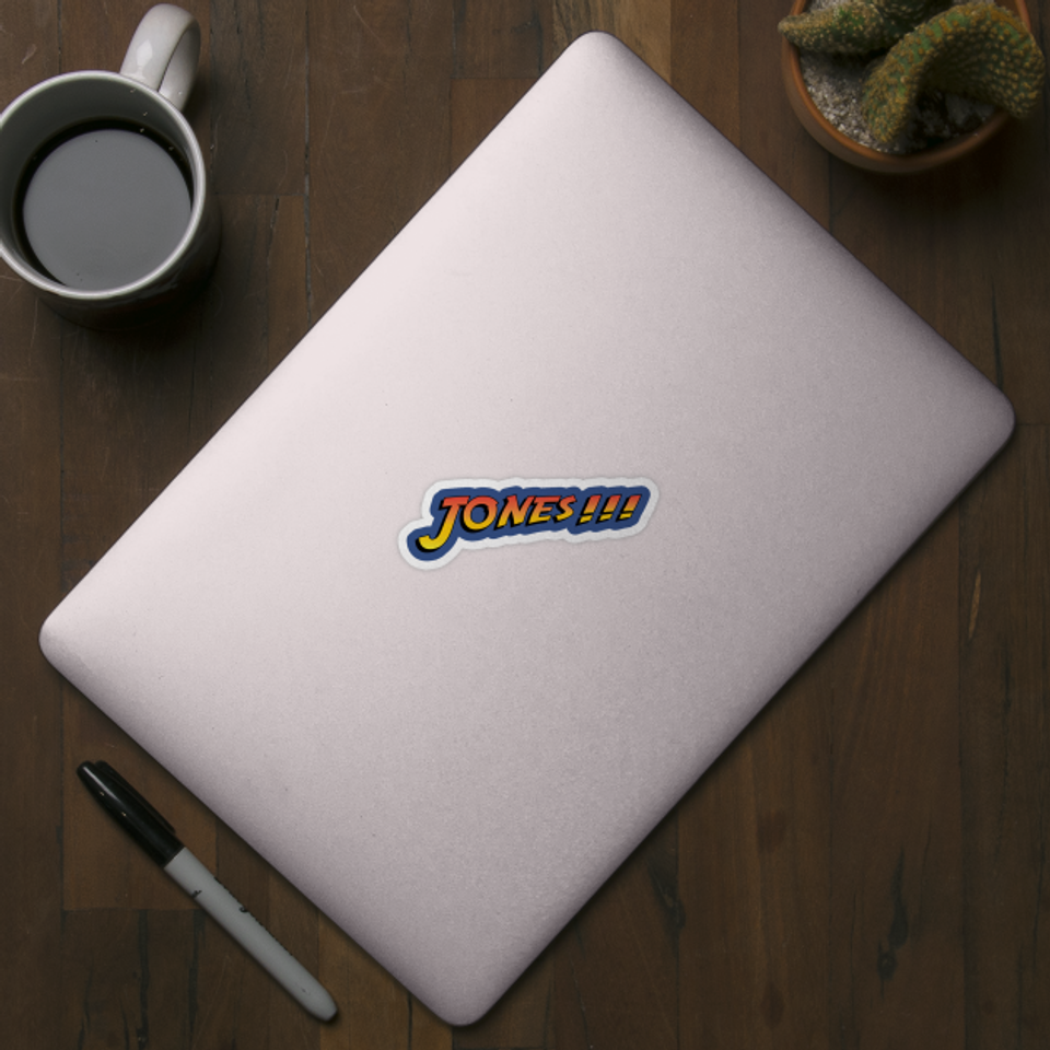 Jones!!! - Indiana Jones - Sticker