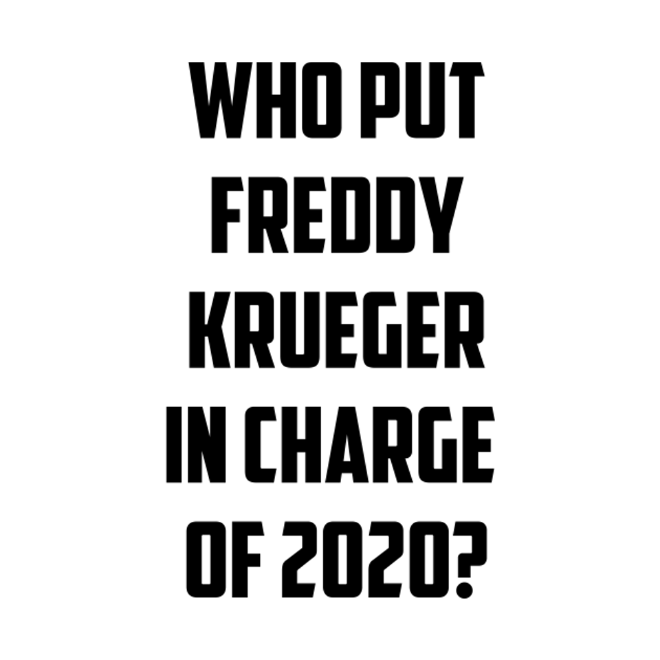 2020 by Freddy - Freddy Krueger - T-Shirt