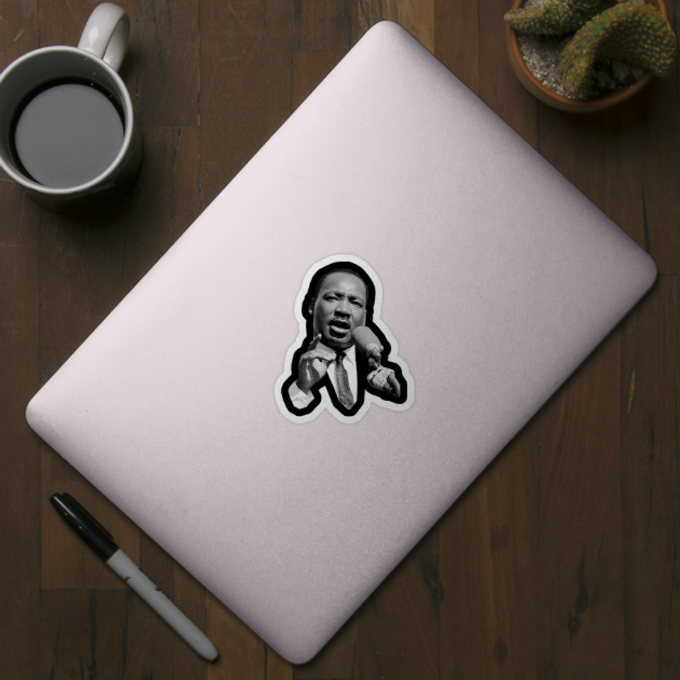 Martin Luther King Jr. - Martin Luther King - Sticker