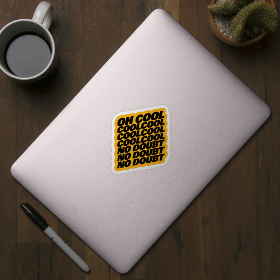 Coolcoolcool - Brooklyn Nine Nine - Sticker