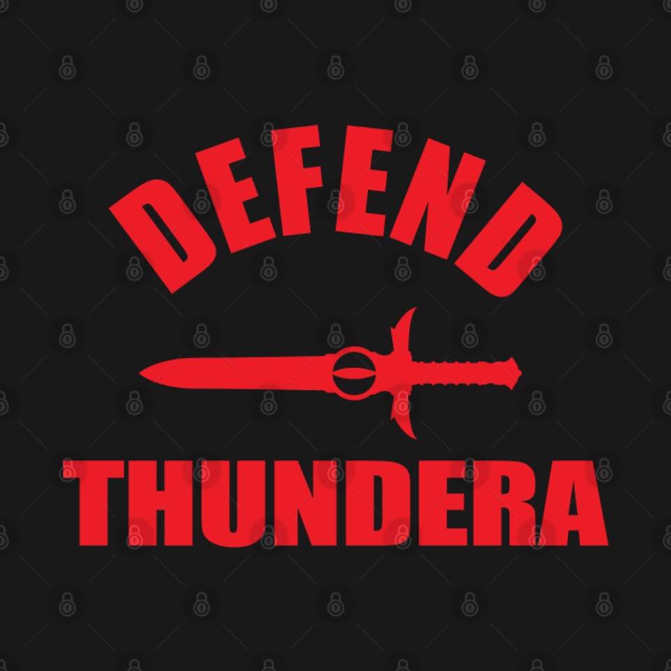 Defend Thundera - Thundercats - T-Shirt
