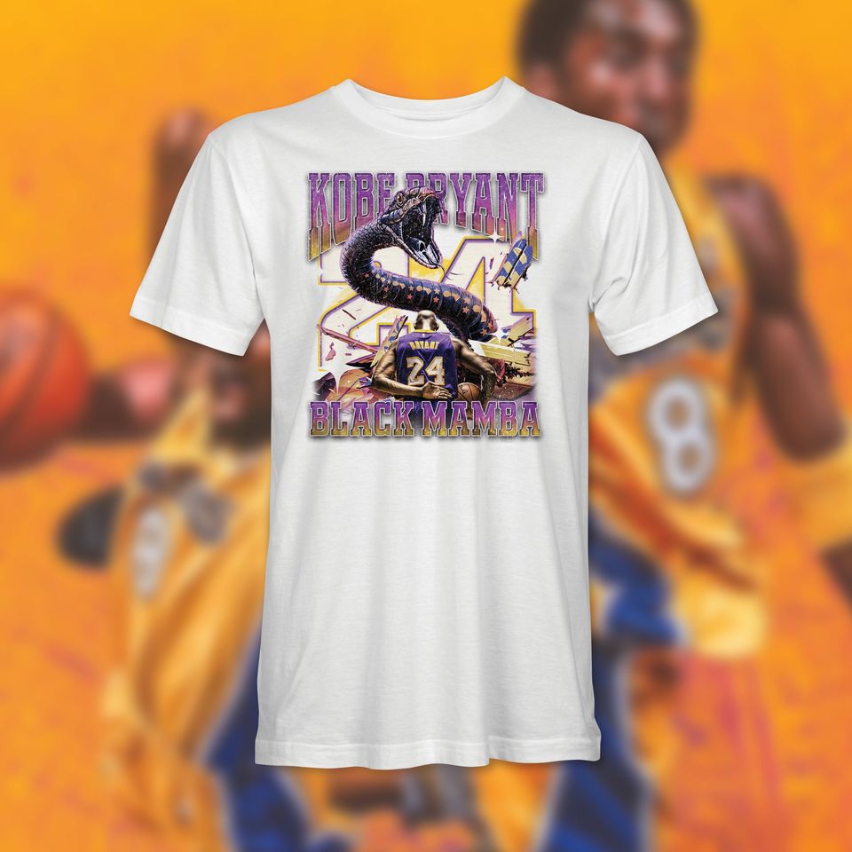 Kobe Bryant Black Mamba T-Shirt