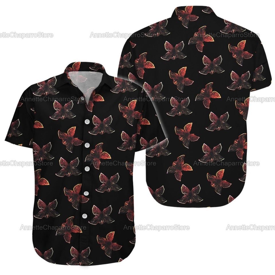 Stranger Things Hawaiian Shirt, Summer Stranger Things Button Shirt