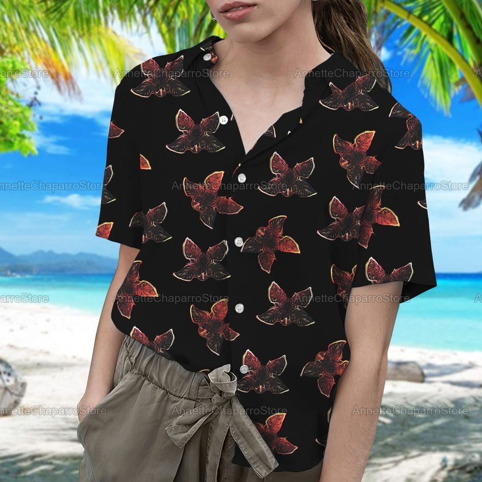 Stranger Things Hawaiian Shirt, Summer Stranger Things Button Shirt