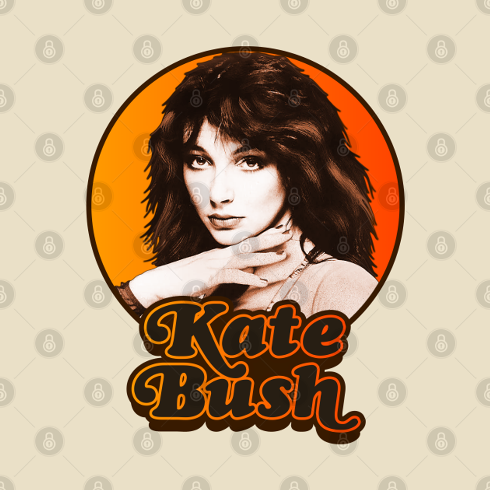 Retro Kate Bush Tribute - Kate Bush - T-Shirt