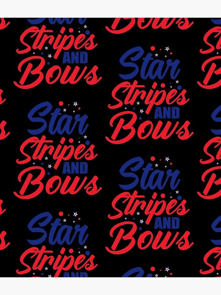 Stars stripes and bows Backpack