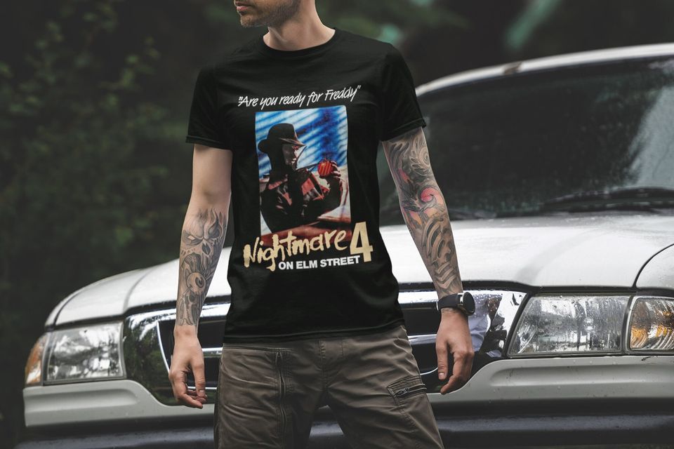 Nightmare 4 T-Shirt, Nightmare On Elm Street shirt
