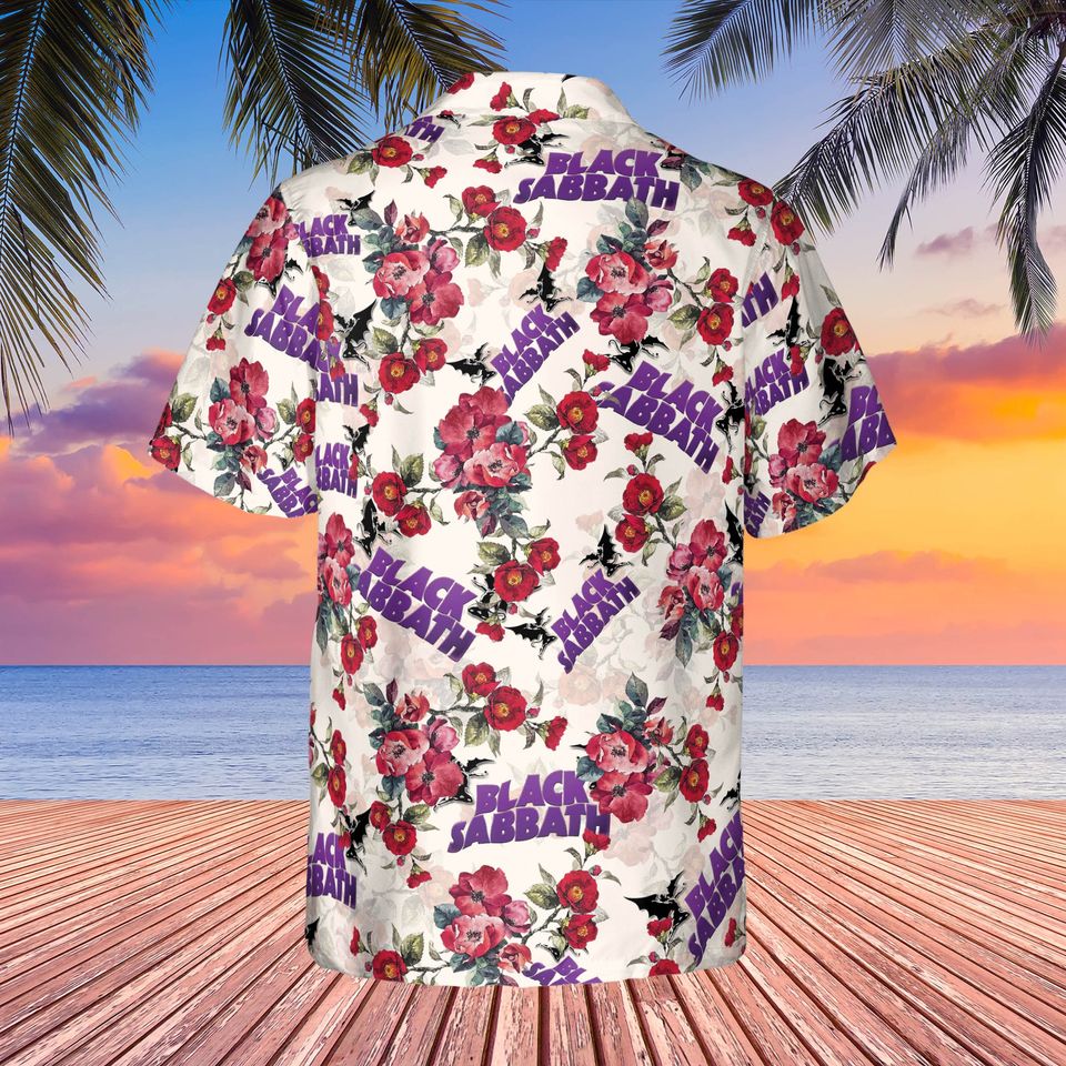 Black Sabbath Band Hawaiian Shirts
