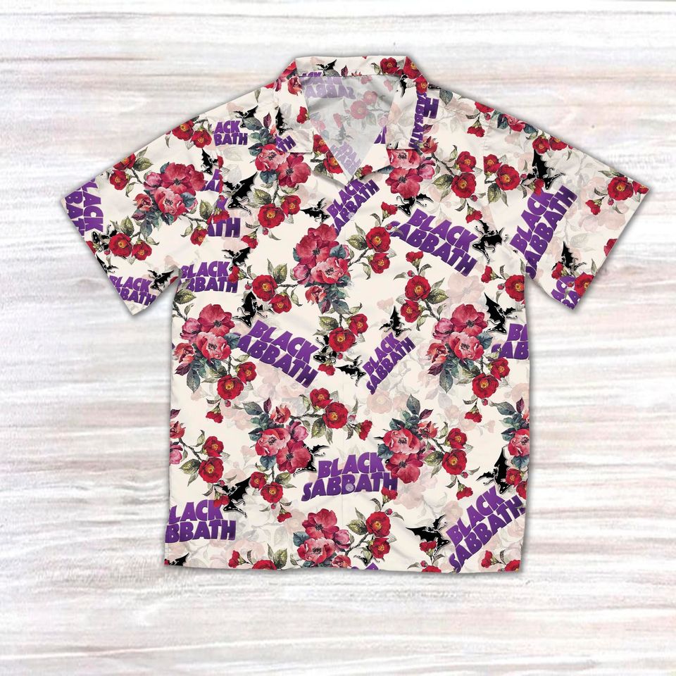 Black Sabbath Band Hawaiian Shirts
