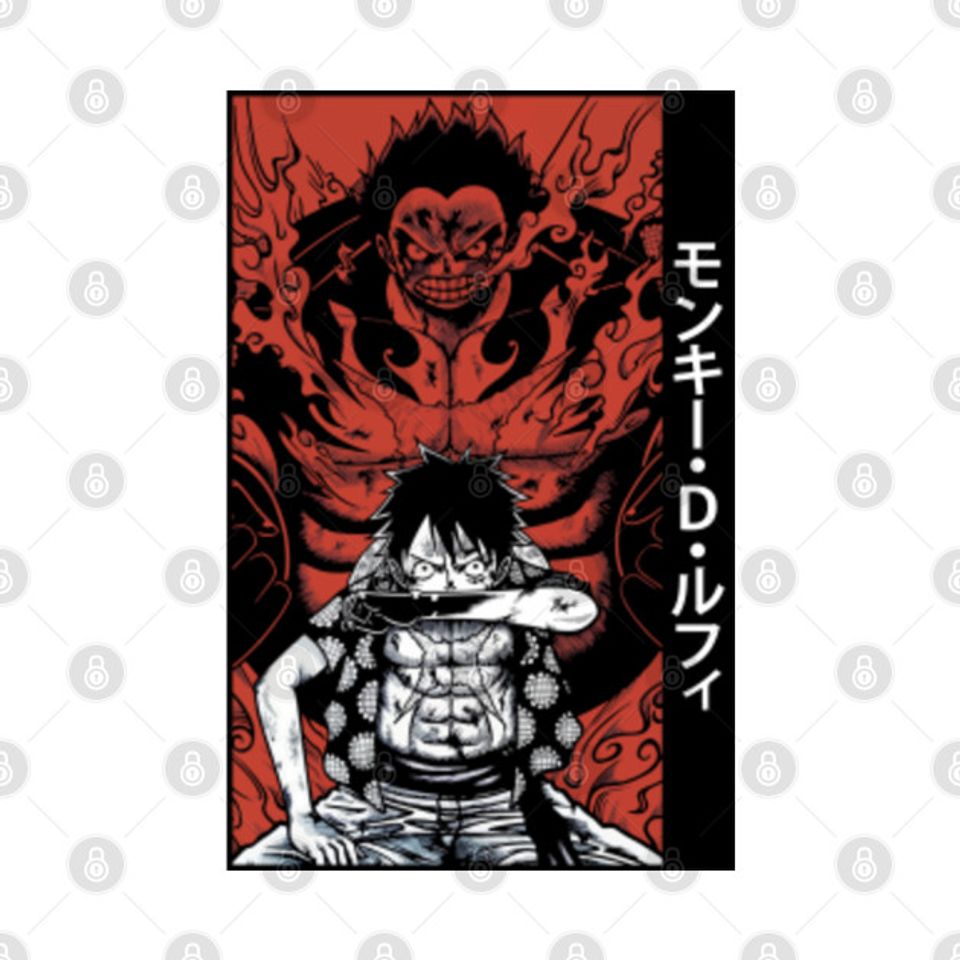 Luffy-Haki - Luffy - T-Shirt