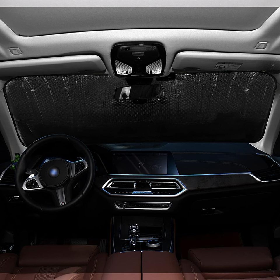 Blossom Flowers Tropical Floaral Car Windshield Sunshade