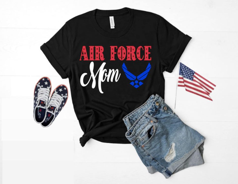 Air Force Mom Shirt, Military Mom TShirt, Military Mom Shirt