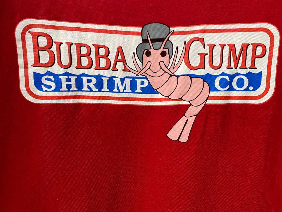 intage Bubba Gump Shrimp Forrest Gump Shirt